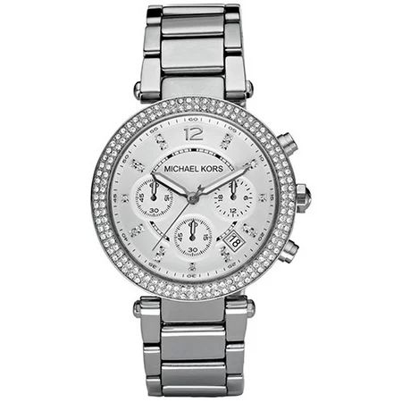 Women's Chronograph Parker Stainless Steel Bracelet Watch MK5353 | Walmart (US)