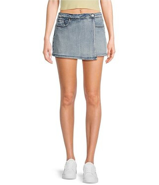 Silver Jeans Co. High Rise Denim Skort | Dillard's | Dillard's