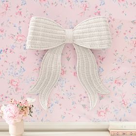 LoveShackFancy Rattan Bow (26"x 28") | Pottery Barn Teen