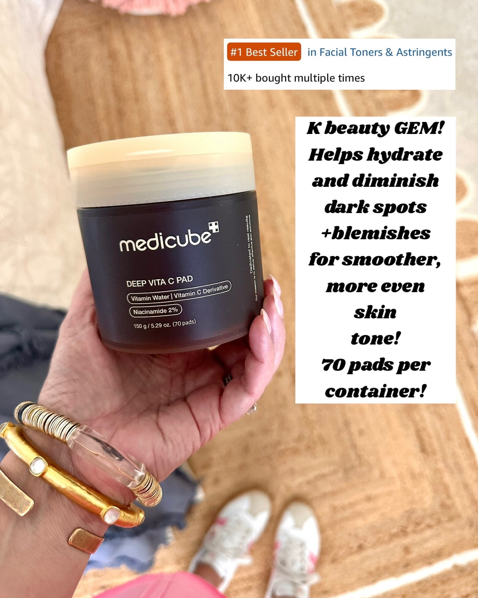 SO good!! On sale.
If you haven't tried this k beauty gem, it helps hydrate, even out sin tone and fade blemishes
.


#LTKBeauty #LTKSaleAlert #LTKFindsUnder50