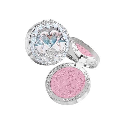 Flower Knows Swan Ballet Embossed Blush,Lavender Matte Finish,Buildable & Blendable Powder Blush for cheeks,Natural Flush for All Skin Tones(03 Silky Ribbon,5g) | Amazon (US)