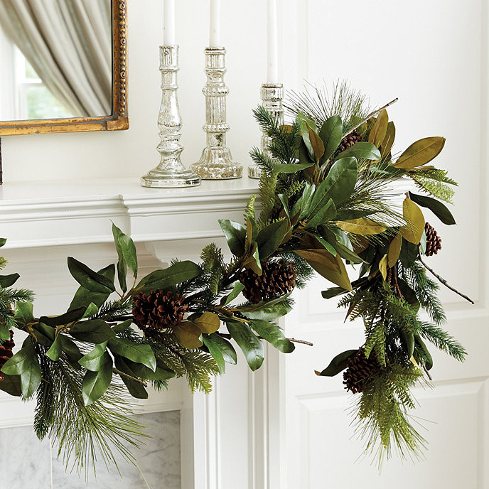 Pine & Magnolia Garland | Ballard Designs, Inc.