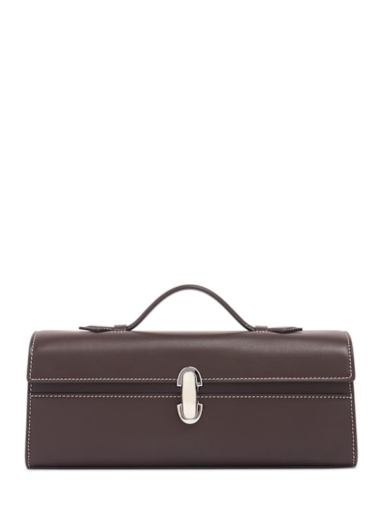 The Slim Symmetry 스무드 가죽 백 | Luisaviaroma