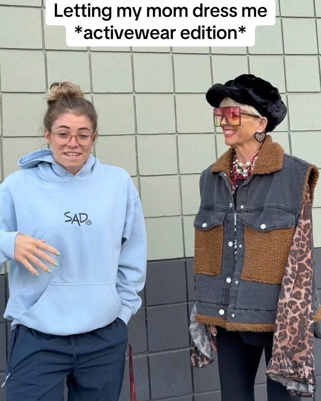 Letting my mom dress me *activewear edition* 

#LTKVideo #LTKOver40 #LTKActive