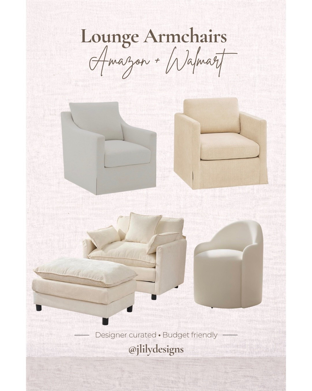 Searching for chairs can be so hard! Here’s some I found that are affordable and run the gamut from less than $100-close to $500 (still, pretty affordable!)

#walmart #amazonhome #betterhomesandgardens

#LTKHome
