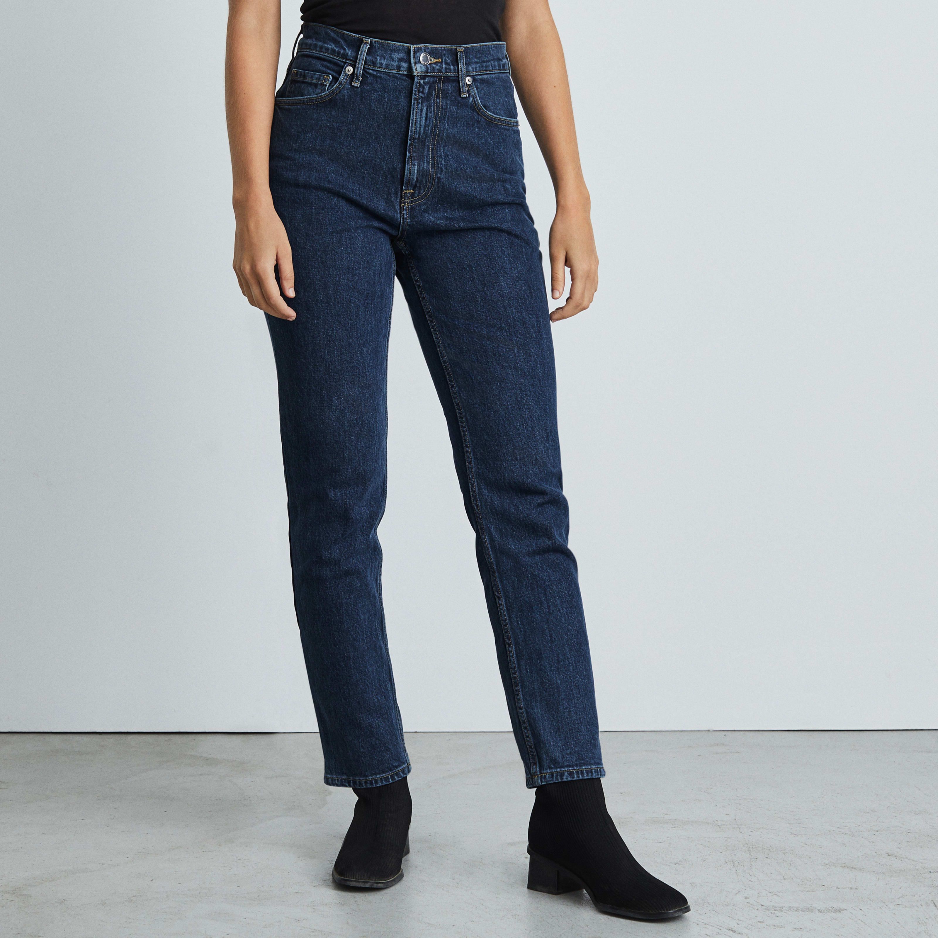 Women's Original Cheeky Jean by Everlane in Washed Midnight, Size 26 | Everlane