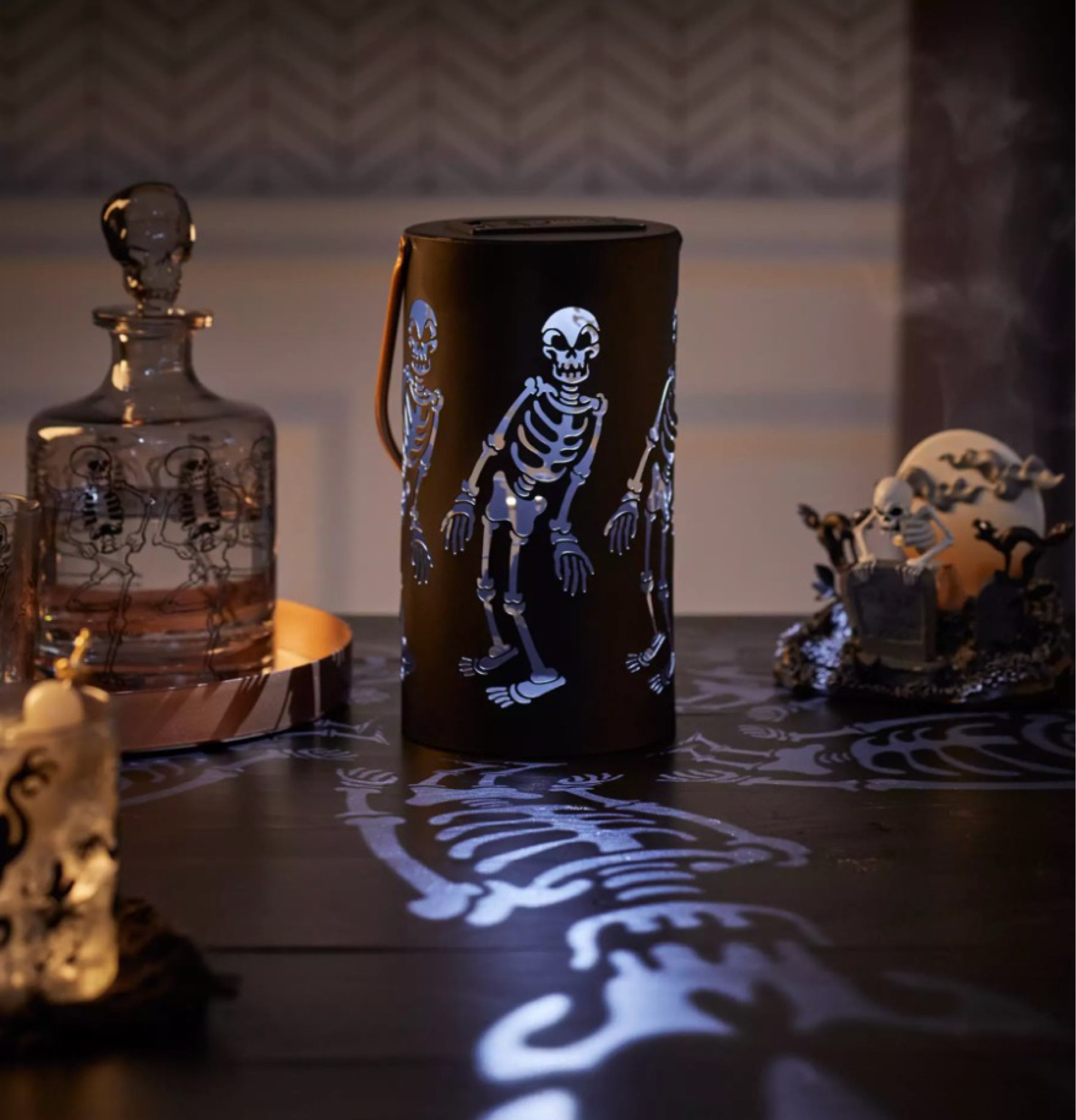 Calling all Disney nostalgists! The iconic "Skeleton Dance" collection has returned with a bang! Relive the classic Disney short with a range of bewitching offerings, perfect for your Halloween-themed home decor. From hauntingly adorable throw pillows featuring Mickey and Minnie in their skeleton outfits to eerie wall art that captures the spirit of the original animation, these items are sure to add a touch of vintage Disney charm to your abode.

#LTKunder50 #LTKhome #LTKSeasonal