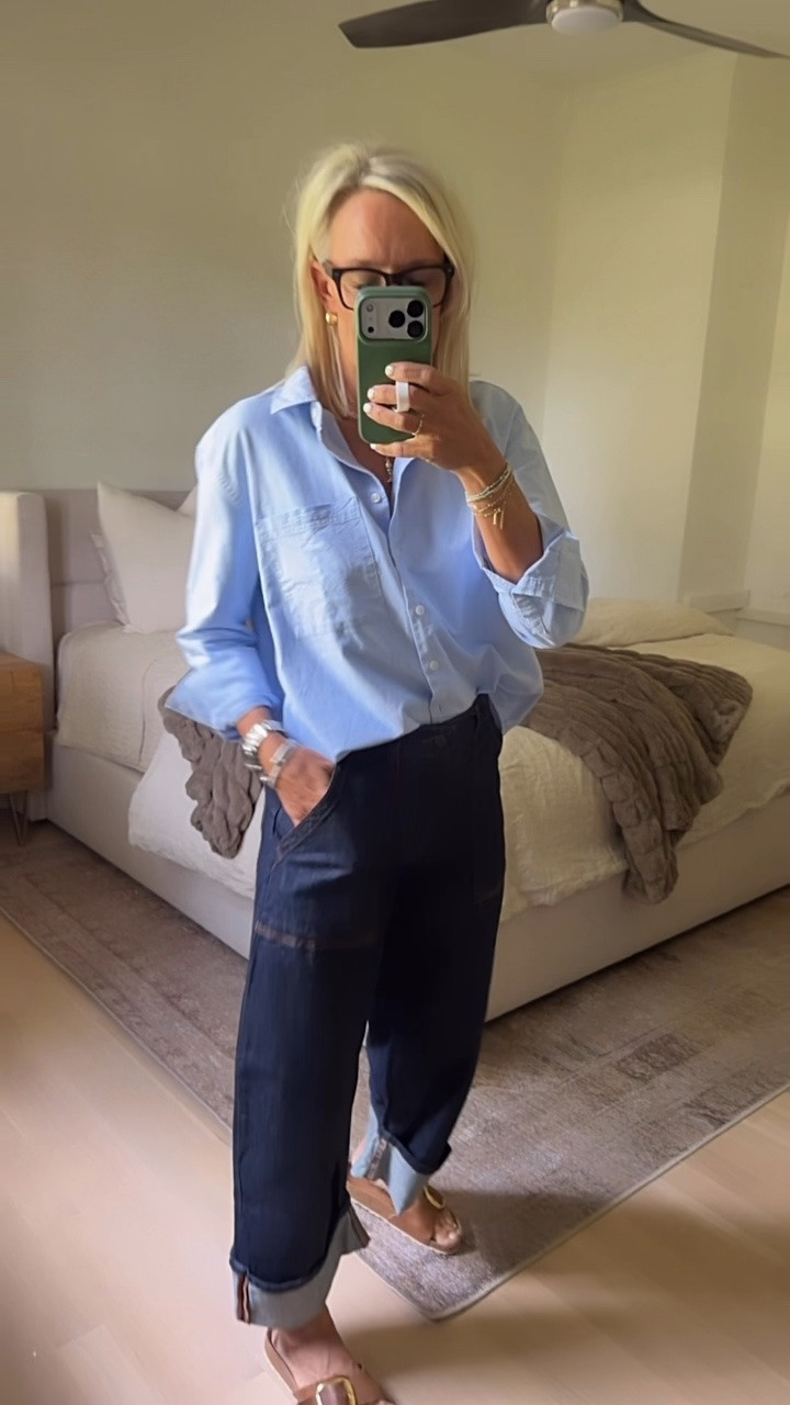 Outfit of the day

Jeans - size down 1 can be dressed up with heels as well 
Too - small 

@Quince @Anthropologie ￼

#LTKgrwm #LTKootd #LTKOver40