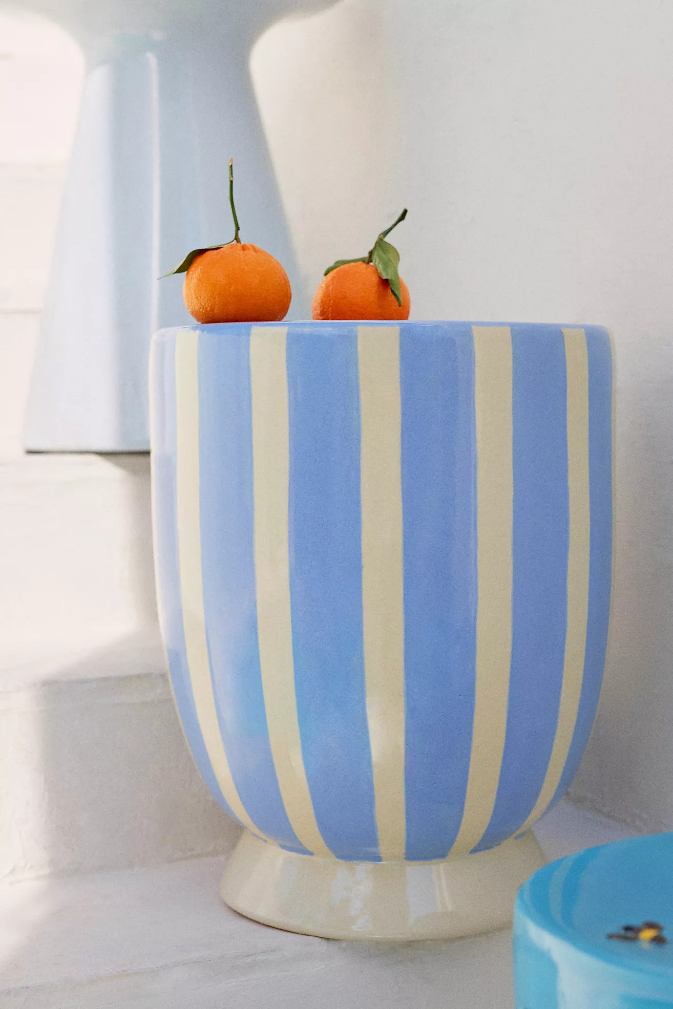 Darby Ceramic Side Table | Anthropologie (US)