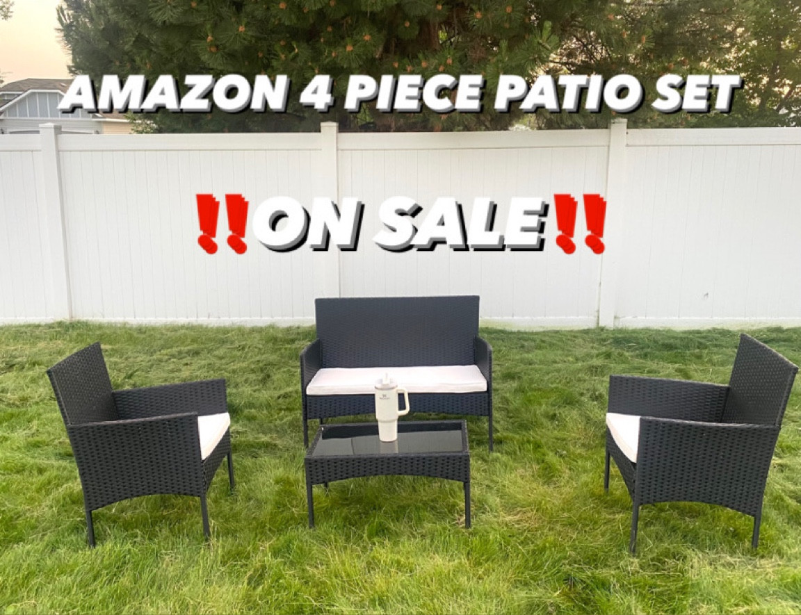 this patio set is originally $230 and is on sale for $145!! such a steal just in time for summer + a Father’s Day barbecue!

#LTKsalealert #LTKSeasonal #LTKGiftGuide