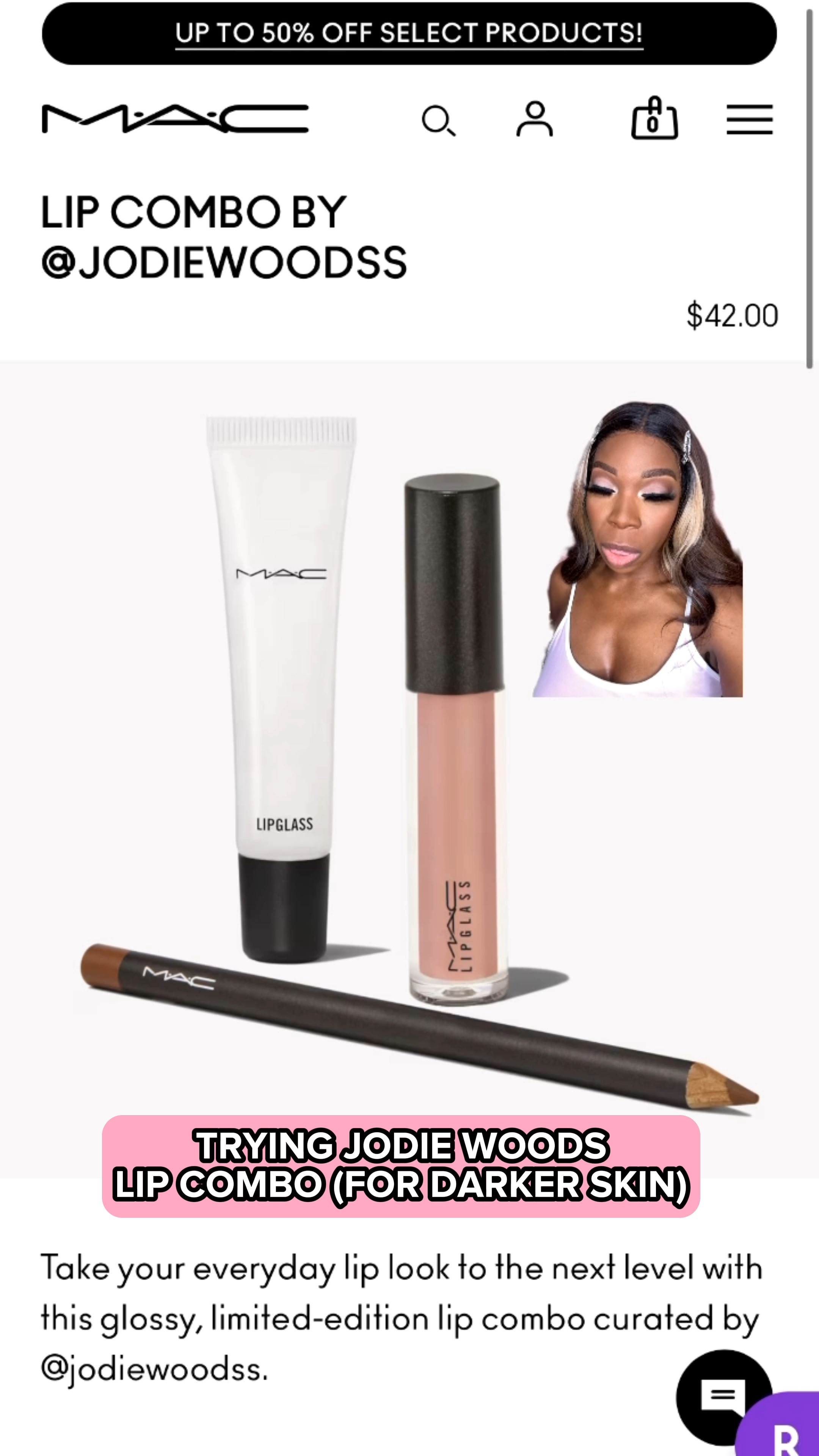 I wanted to try the new Jodie Woods X MAC lip combo kit 💄 and switch to a darker lip liner to make it work better for my skin tone 🤎✨. Here’s what I used:

💄 MAC Clear Lipglass
💄 MAC Please Me Lipglass
💄 MAC Chestnut Lipliner

This is a really cute every day peachy nude lip combo, I plan to try layering it over some of my fave nude lipsticks 🙌🏾😍.

#LTKbeauty #LTKunder50 #LTKSeasonal