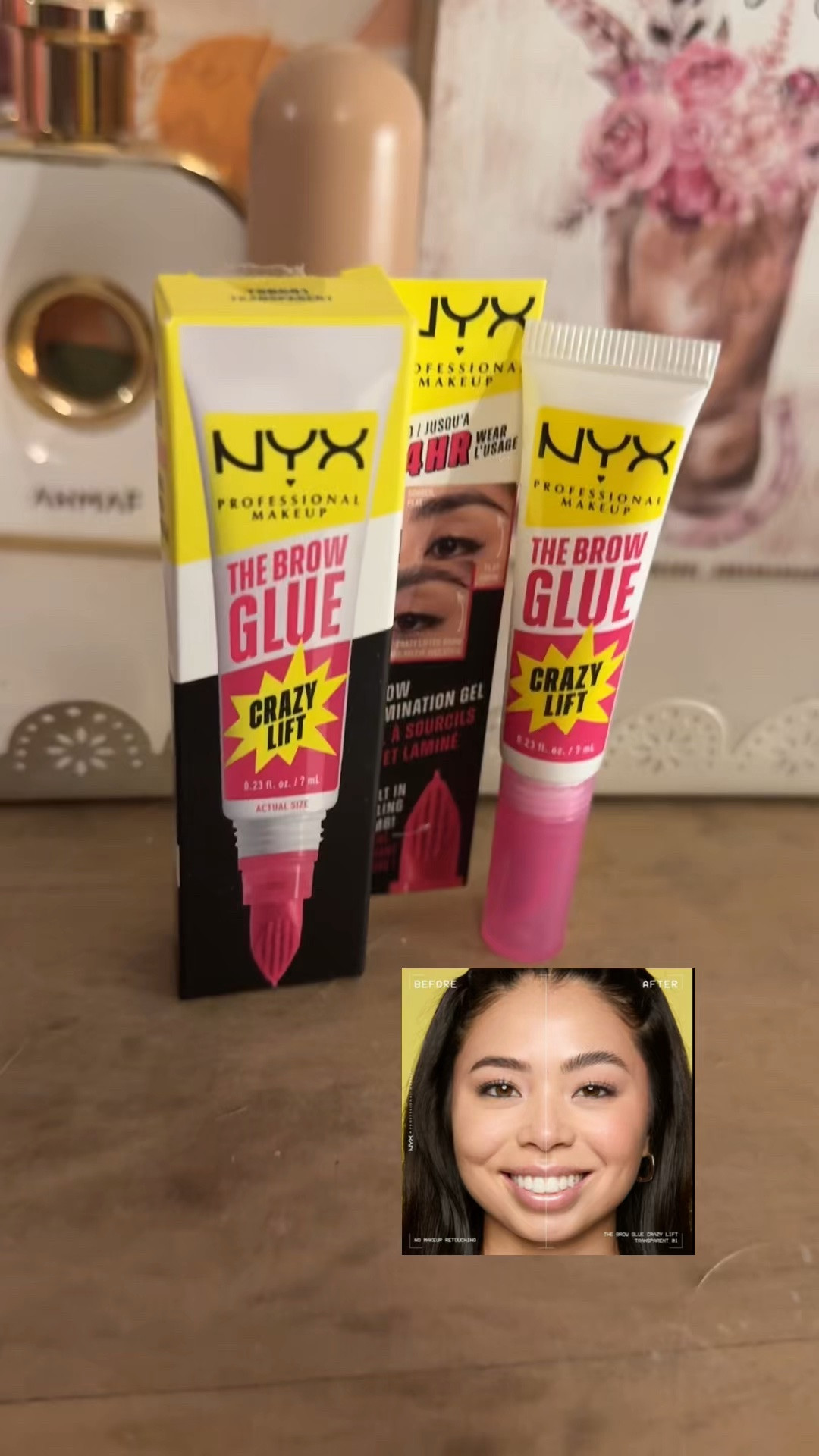 Did you know your brows can look laminated in seconds… without the appointment? 👀✨

I’ve been trying the NYX The Brow Glue Crazy Lift, and it gives my brows a lifted, feathered look that actually stays put. The precision applicator makes it easy to shape every hair, and once it sets, my brows don’t budge all day.

If you’ve been wanting that fluffy, lifted brow trend, this is such an easy and affordable way to get the look.

#LTKBeauty #LTKFinds #NYXCosmetics #DrugstoreBeauty #BrowRoutine

#LTKgrwm #LTKBeauty #LTKOver40