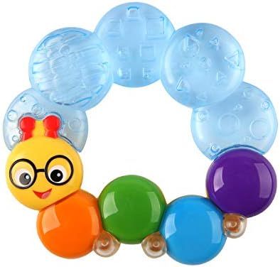 Baby Einstein Teether-pillar Rattle and Chill Teething Toy, Ages 3 months + | Amazon (US)