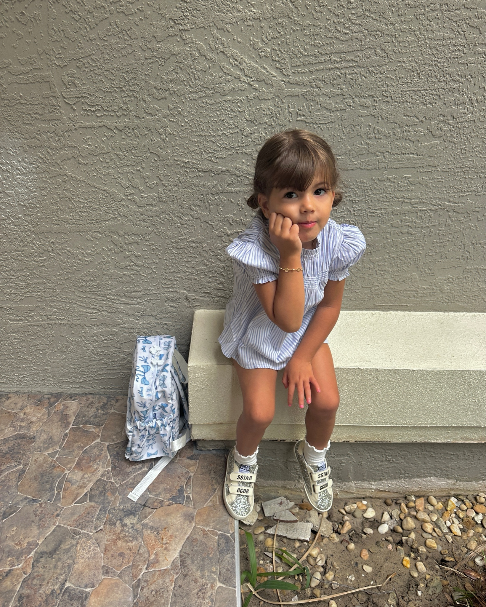 School girl 🩵

#LTKStyleTip #LTKKids #LTKFamily