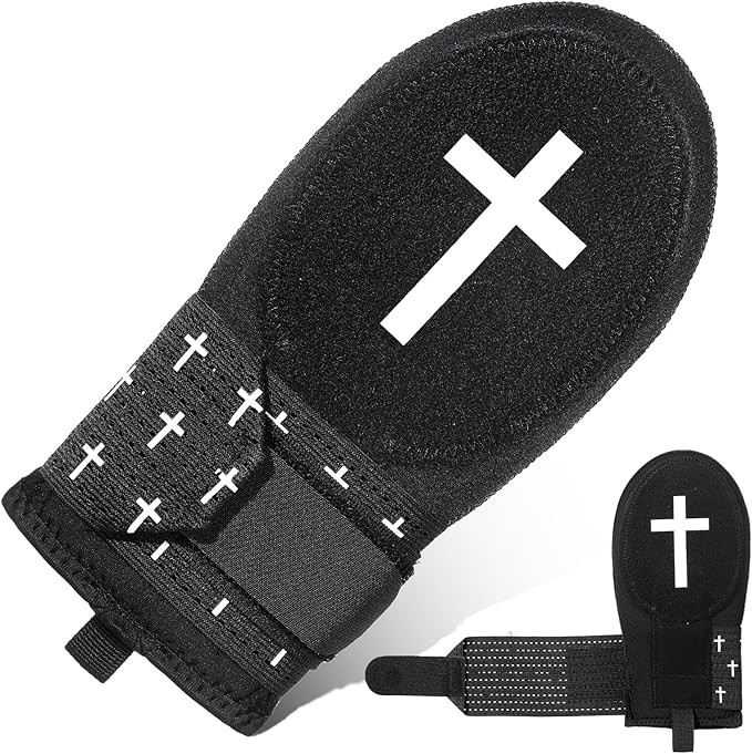 Geyoga Christian Sliding Mitt Cross Baseball Softball Religious Glove Sliding Mitt Baseball Guard... | Amazon (US)