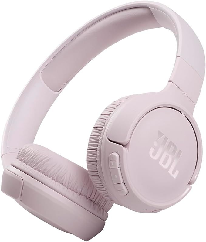 JBL Tune 510BT: Wireless On-Ear Headphones with Purebass Sound - Rose, Medium | Amazon (US)