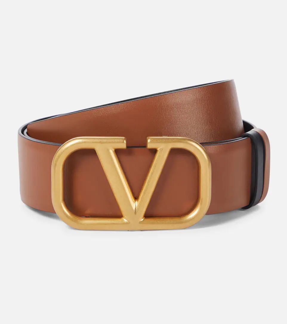 VLogo leather belt | Mytheresa (US/CA)