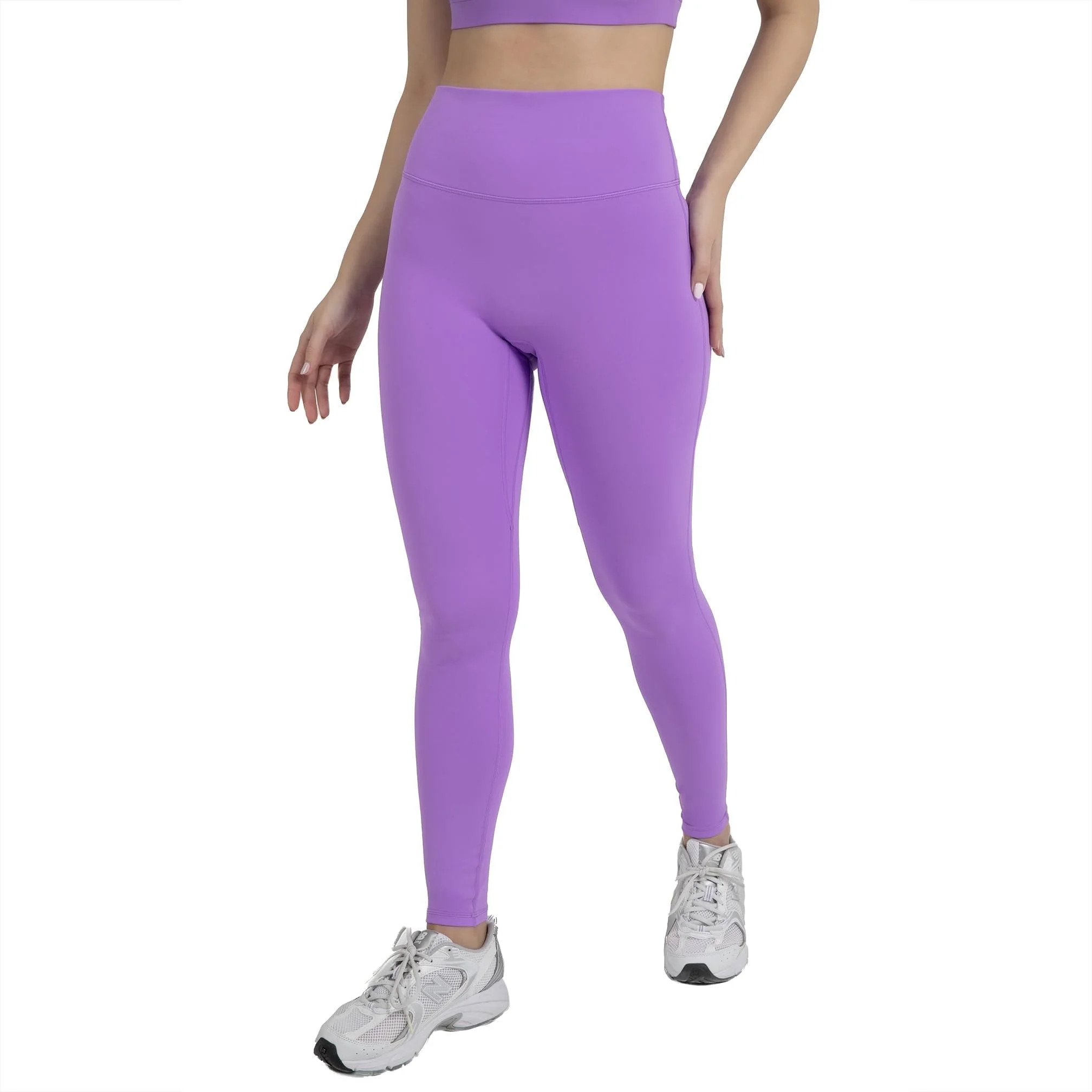 YITTY Active Women's UltraLuxe High-Waist Legging, Athleisure, 4-Way-Stretch, Neon Violet, XS, Re... | Walmart (US)