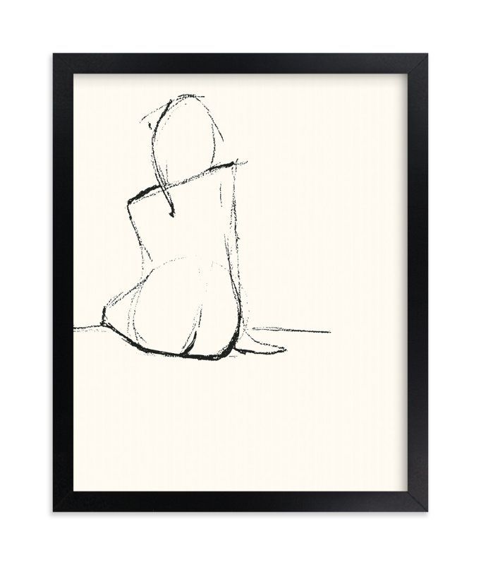 "Composed" - Drawing Limited Edition Art Print by Amelie Conger. | Minted