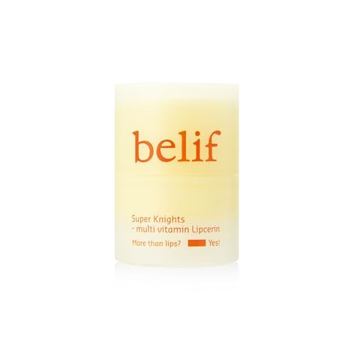 belif Super Knights Multivitamin Lipcerin | Multi-Purpose Glossy Lip Butter Balm with Vitamin B3, C, E & B12 | Smooths Lip Texture & Strengthens Barrier | Hydrating Korean Lip Care for Teens & Women | Amazon (US)