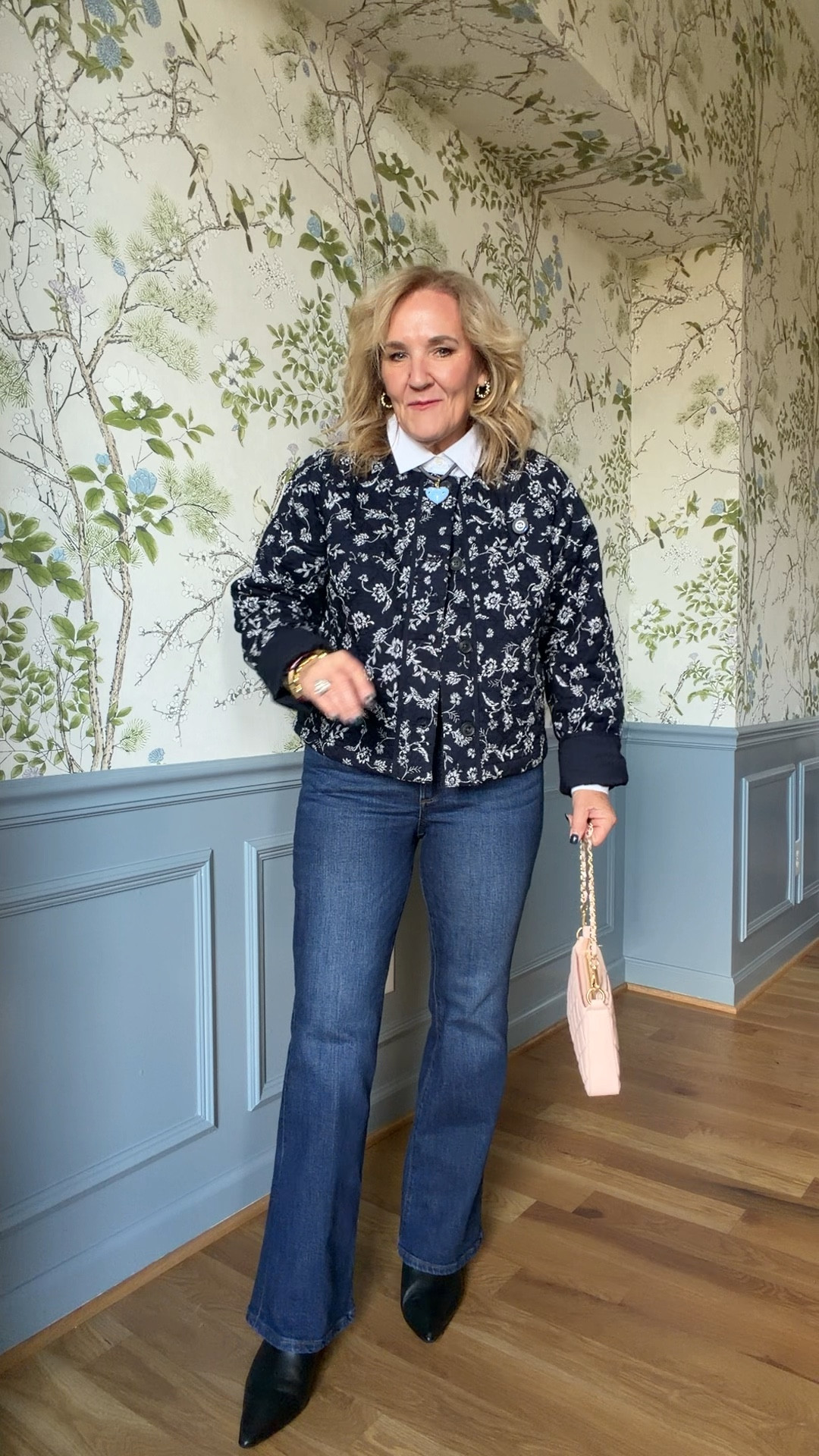 New loft arrivals. Sizes in jeans all 29 petite. 
Floral Quilted jacket medium petite 
Everything else size medium/8/29 regular 
Outfits for early spring, vacations, some wear right now  
20% off my jewelry Allie & Bess code NANETTE20

#LTKOver40 #LTKSaleAlert #LTKPetite