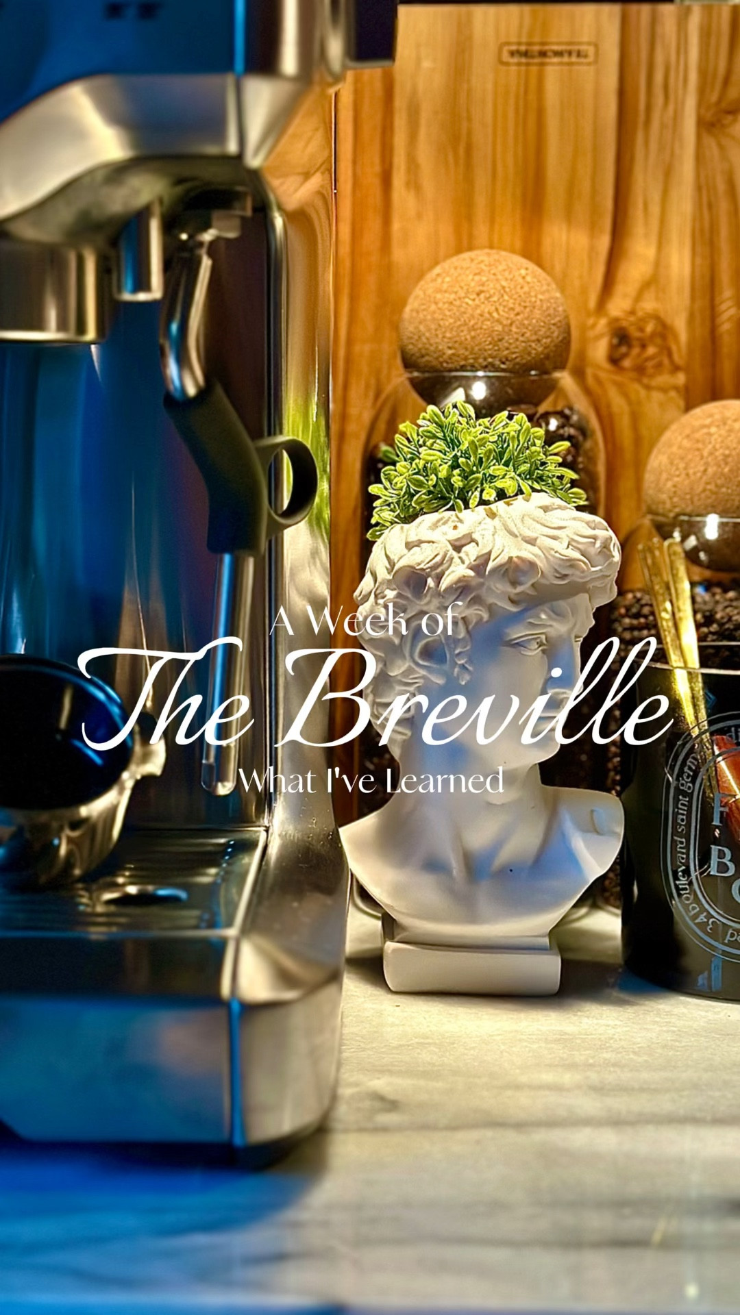 Here's What I've Learned ☕️👇🏼

I've been using my Breville Barista Express for about a week now, and here is what I've learned in this time as someone who used pod-based systems.

☕️ Pulling a great shot of espresso is truly an art - you can invest as much or as little time as you want into learning about this craft 

☕️ Being precise matters - while the machine has auto grind settings, I've already started measuring out my dose of beans on a scale separately and have seen better results

☕️ Bean quality matters - don't use the old beans you've had in your cabinet for the past month and never used...get good fresh beans!

☕️ If you truly love your morning coffee routine and have a slight interest in enhancing it, give this machine a try! It can be time consuming if you are used to pod based systems, so if you don't have the time or patience, I wouldn't recommend as you won't get the full experience out of it. 

👉🏼 As we approach the holiday season, this would certainly be an amazing gift for any coffee enthusiast in your life...after a week I can strongly recommend!
•
•
•
•
•
Coffee aesthetic, coffee bar, coffee station, kitchen styling, espresso machine, barista express, cup of coffee, coffee lovers, barista express review, coffee accessories


#LTKGiftGuide #LTKhome #LTKVideo