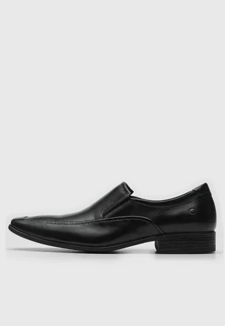 Sapato Social Democrata Recortes Preto | Dafiti (BR)