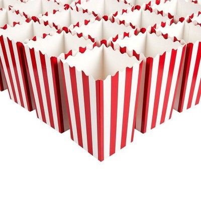 Movie Night Decorations, Popcorn Boxes (3 x 3.9 x 3 In, 100-Pack) | Target