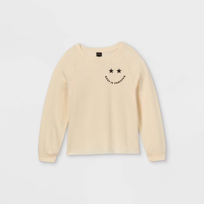 Girls' Boxy Pullover Sweatshirt - art class™ | Target