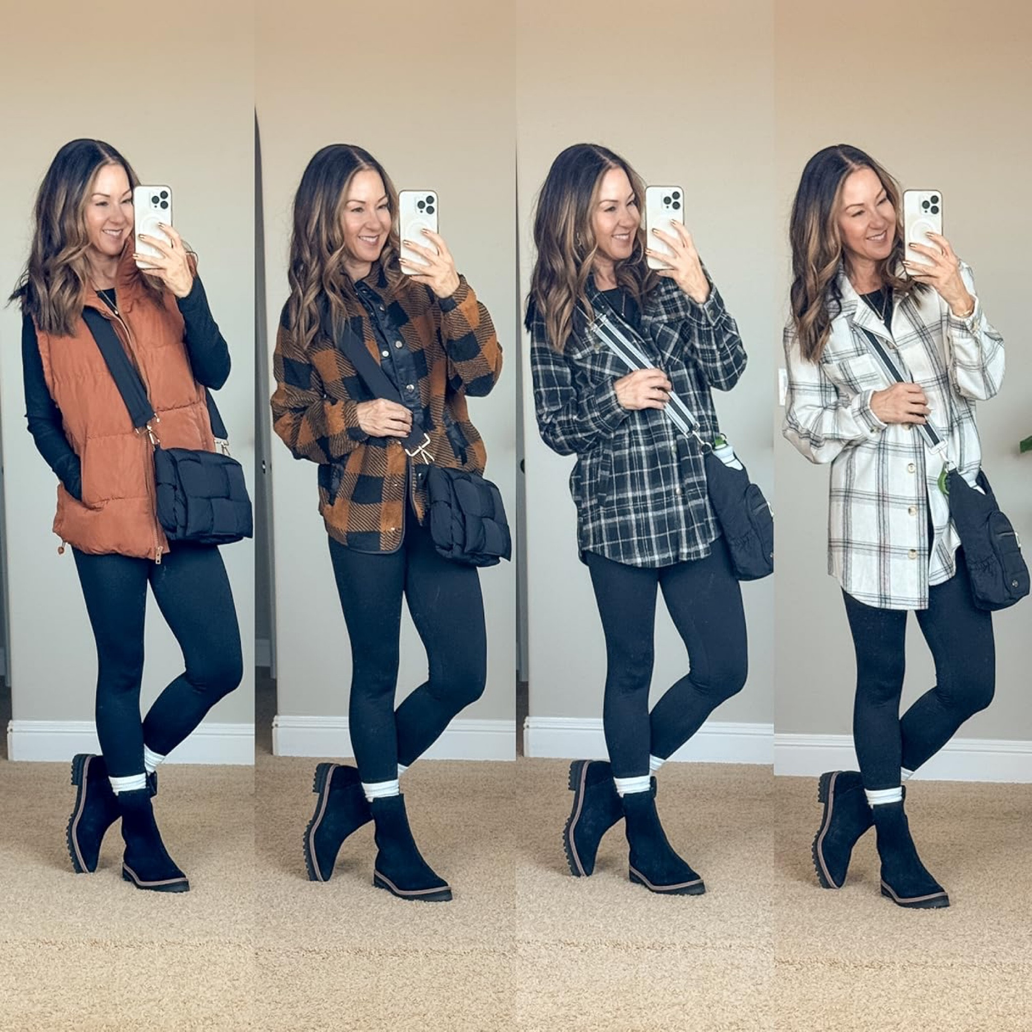 Fall Flannel Outfits

For reference, I am 5’9”, 109lbs, and wearing the smallest size available in everything.

Outfit inspo  petit fashion  mom style  flannel outfits  fall outfits  fall style  booties  black boots  plaid flannels  puffer bag  EverydayHolly

#LTKStyleTip #LTKSeasonal #LTKOver40