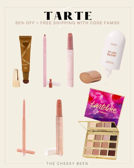 30% off Tarte cosmetics + free shipping with code FAM30

#LTKsalealert #LTKbeauty