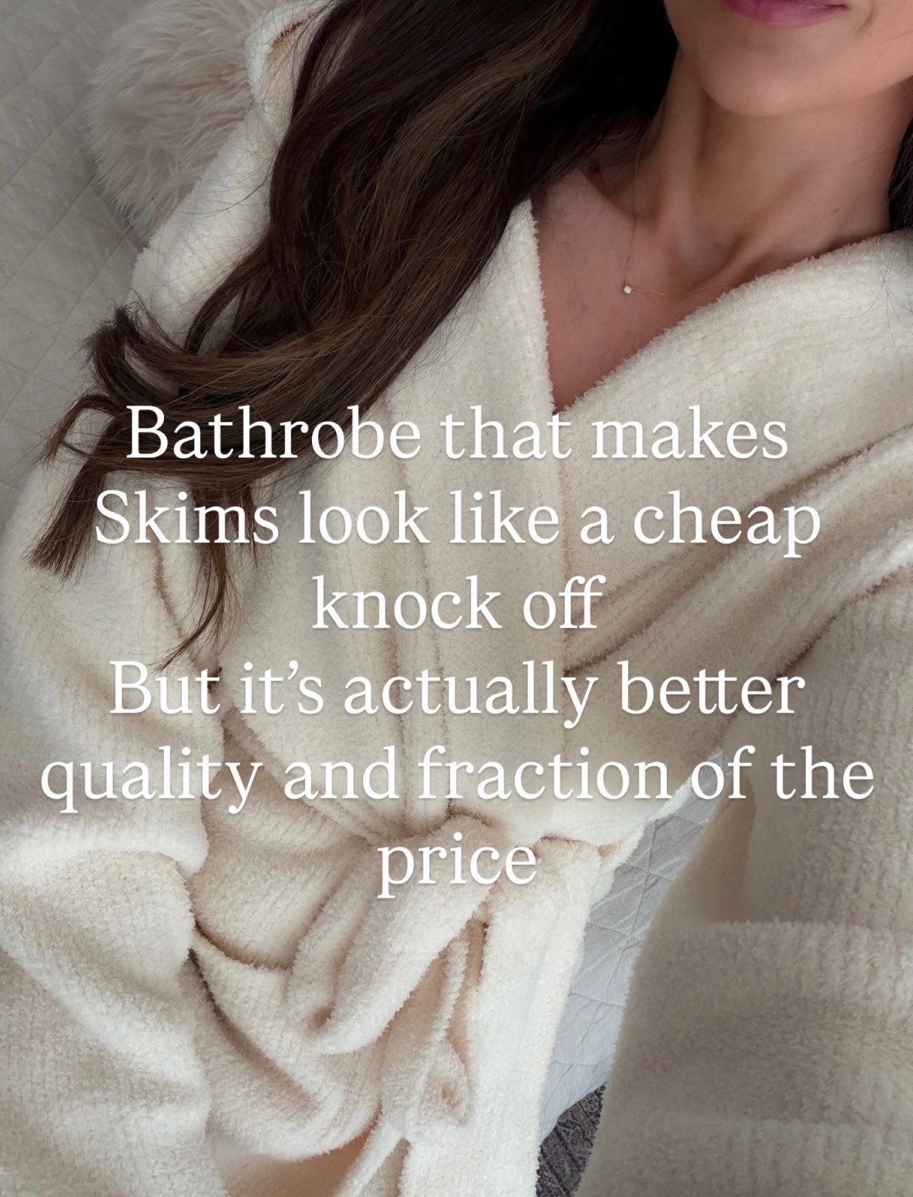 Bathrobe white robe women's must haves everyday use mom approved robe morning routine cozy finds  Annabrstyle 

#LTKmorningroutine #LTKmomlife #LTKOver40
