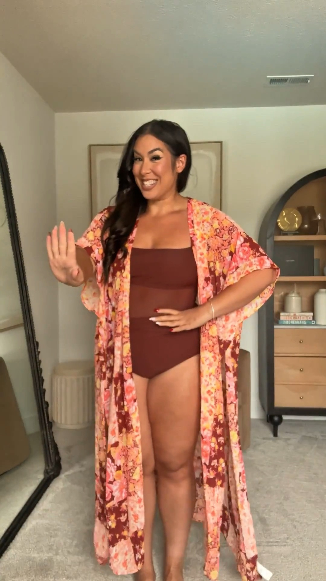 Affordable midsize swimsuits from @Cupshe Absolutely love this for spring summer & vacation! Super flattering and I love the mesh! 

#LTKSwim #LTKMidsize #LTKootd