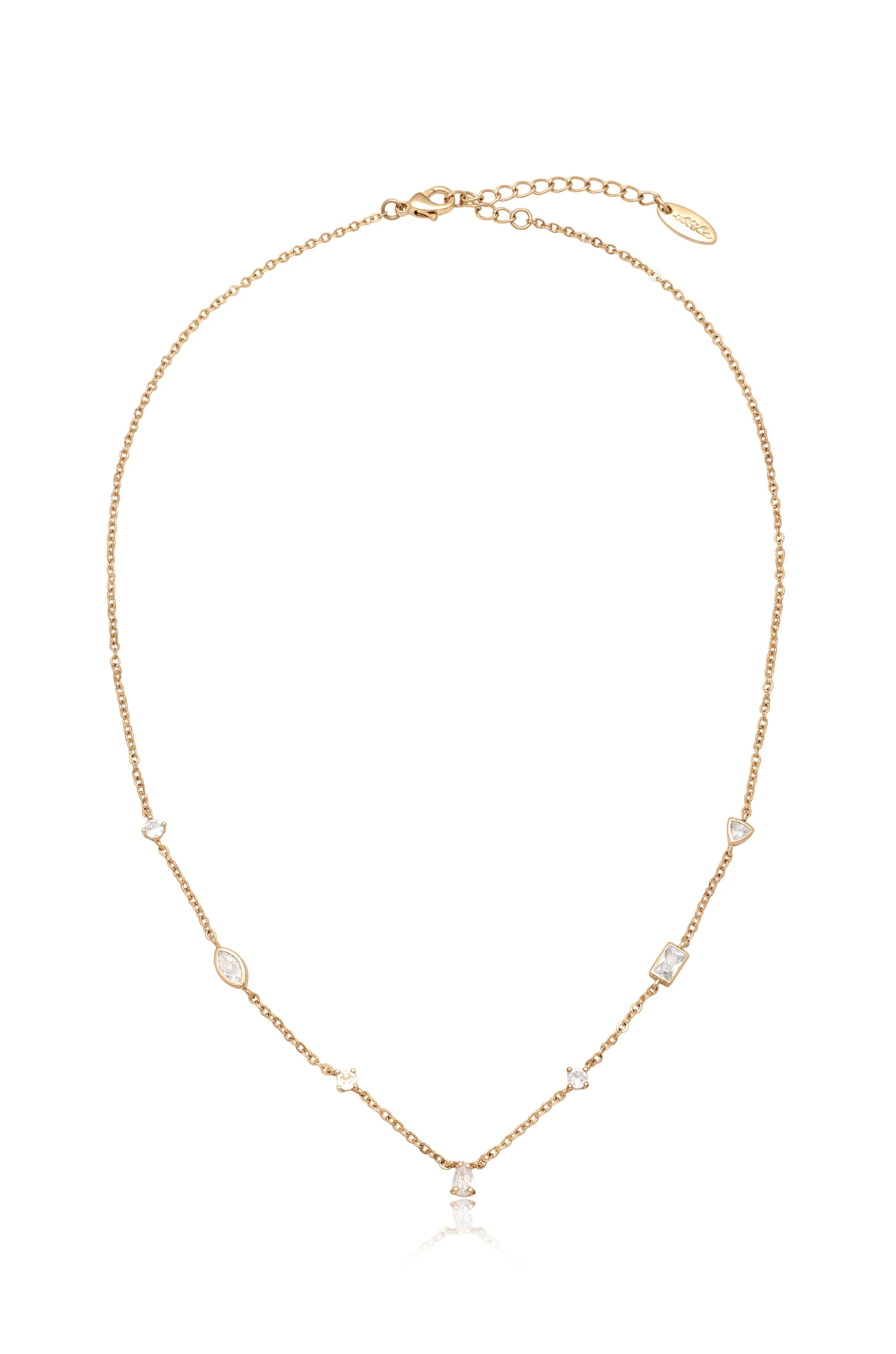 Shapely Crystals Necklace | Ettika