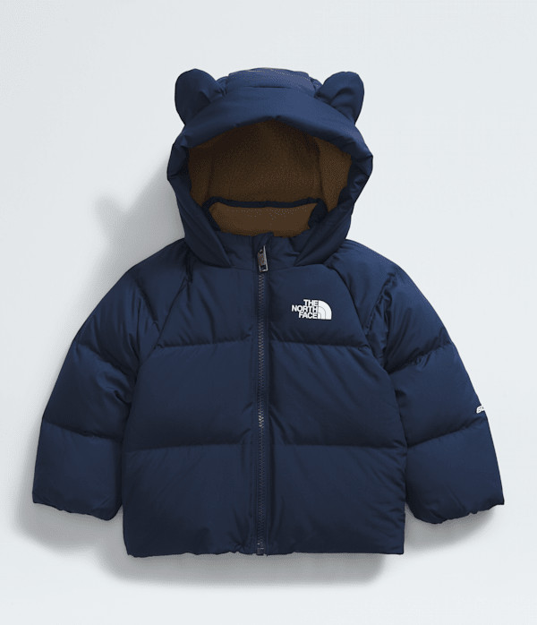 The North Face Baby North Down Fleece-Lined Jacket (Size: 0-3M): Summit Navy | The North Face (US)
