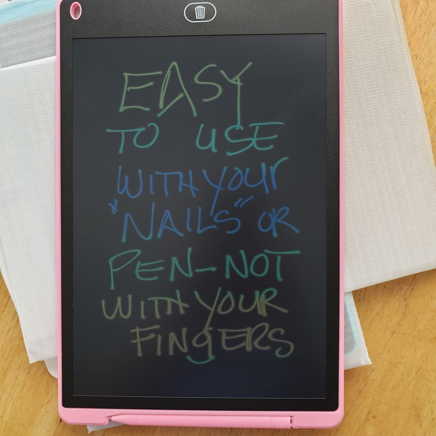 2 Pack LCD Writing Tablet, Kidsbro 12 Inch Doodle Board, Colorful Drawing Pad for Kids, Portable ... | Amazon (US)