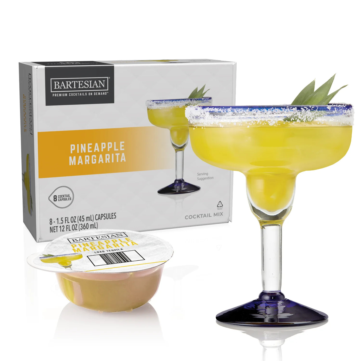 Pineapple Margarita Cocktail Capsules | Bartesian | Bartesian