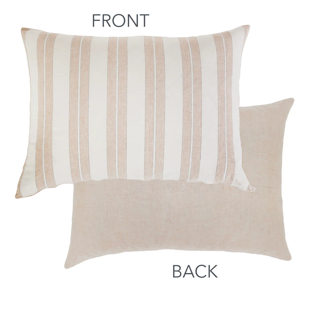 CARTER BIG PILLOW 28" X 36" WITH INSERT - 2 Colors | Pom Pom at Home