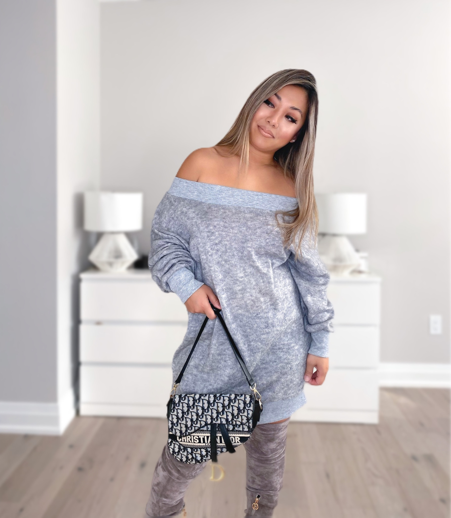 Everyday Dress Ideas / Weekend Casual Dress
Grey Mini Sweater Dress 
Follow Glam Mommy Boss ➮@MaiTTranly
for MORE Fashion + Lifestyle + Beauty + Travel Finds, Ideas, Tips, Deals & MORE

Thanks for dropping by. I really appreciate it! Please Like & Share!

Make Everyday Count Because You’re a Superstar💫
XoXo Mai T 
www.maittranly.com


#LTKFind #LTKunder100 #LTKstyletip