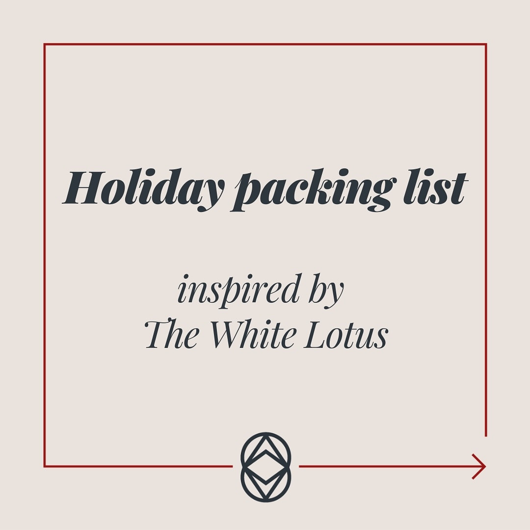 Living for Mondays at the moment! The mystery and great acting are rivalled only by the stunning looks these characters deliver weekly.⁠
⁠
Are you watching? Who’s your favourite character and what do you think is going oooon *In Parker Posey’s southern accent*???⁠
⁠
You can shop these and more looks at my @shop.ltk ⁠
⁠
#thewhitelotus #holidaypacking #holidayoutfits #thewhitelotusoutfits #personalstyling #quietluxury #bohovibes ⁠
⁠
⁠
⁠