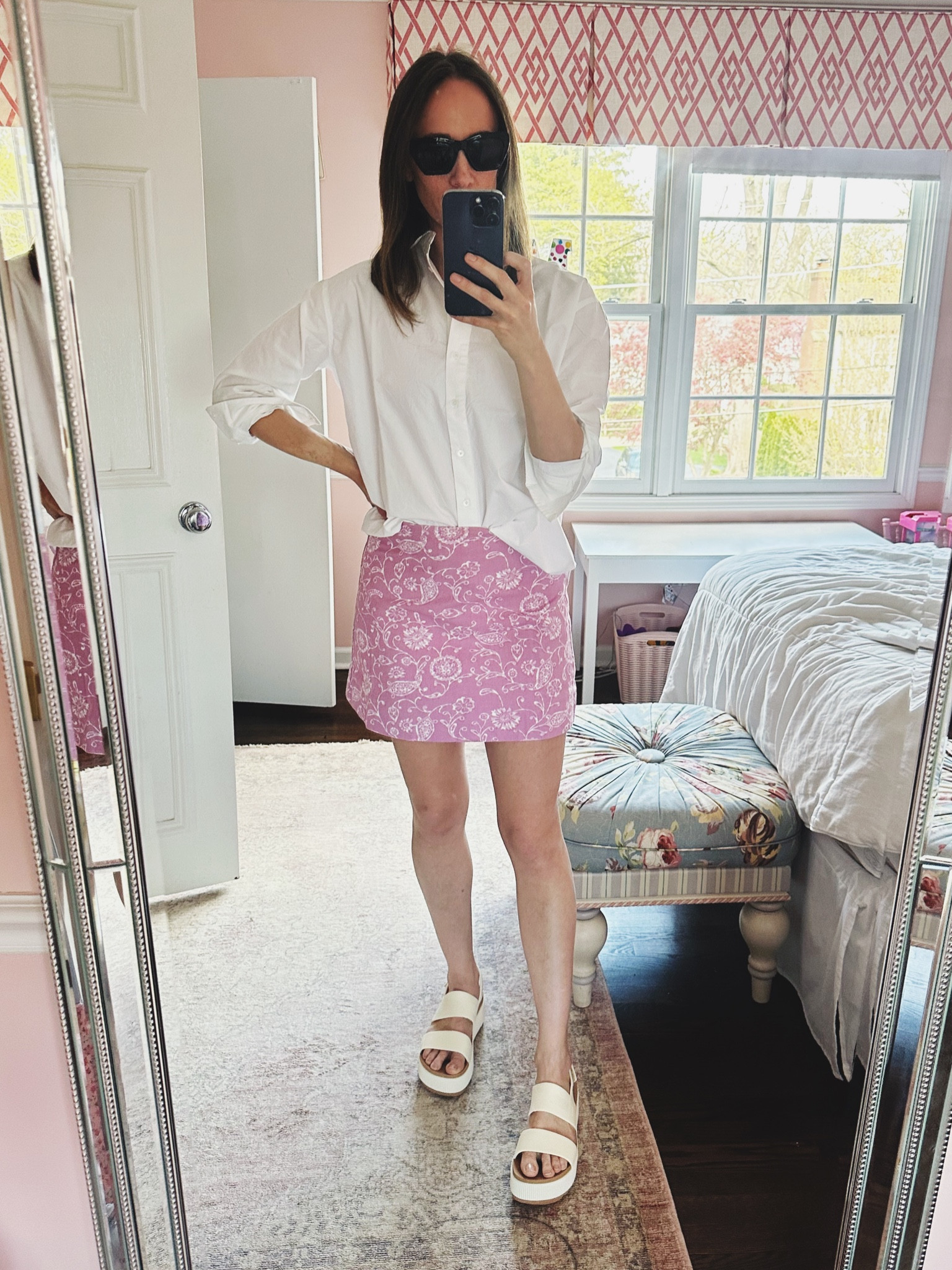 Summer uniform ready - gidget mini skirt obsessed iykyk. Also love these waterproof platform sandals. 

#LTKSeasonal #LTKshoecrush #LTKparties