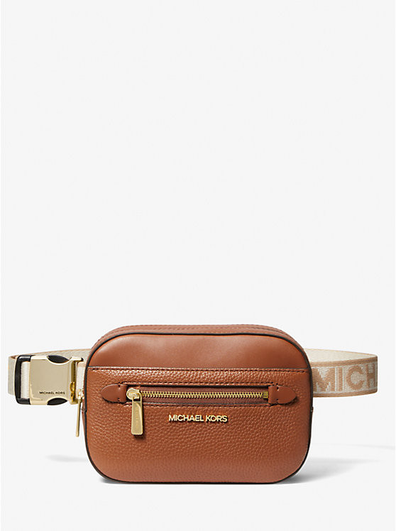 Jet Set Small Pebbled Leather Belt Bag | Michael Kors US