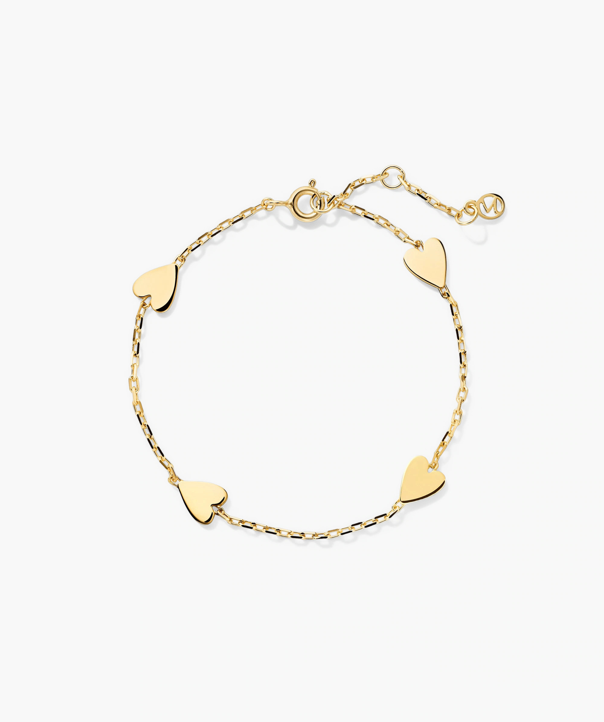 Heart Station Bracelet | Mejuri Fine Crew
