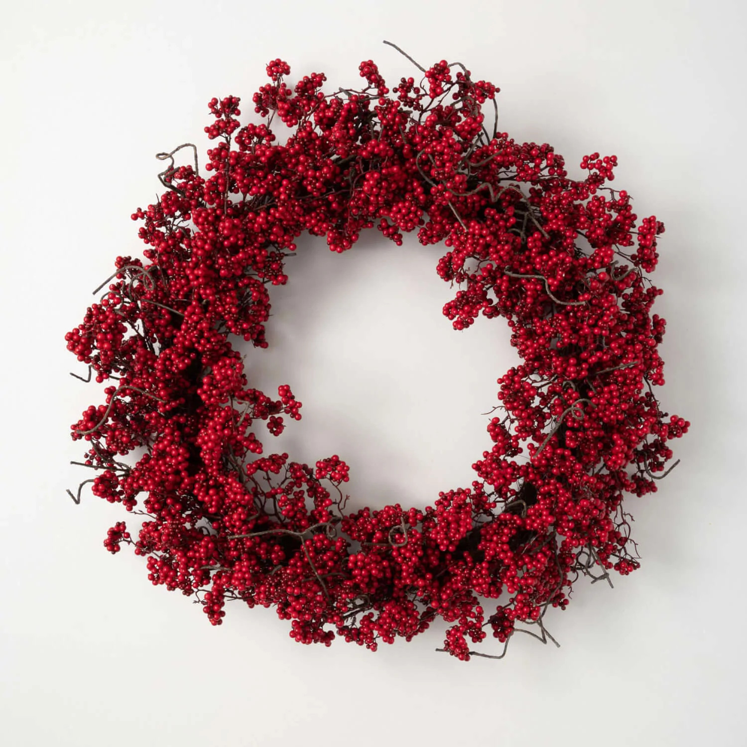 32" Red Berry Wreath | The Nested Fig