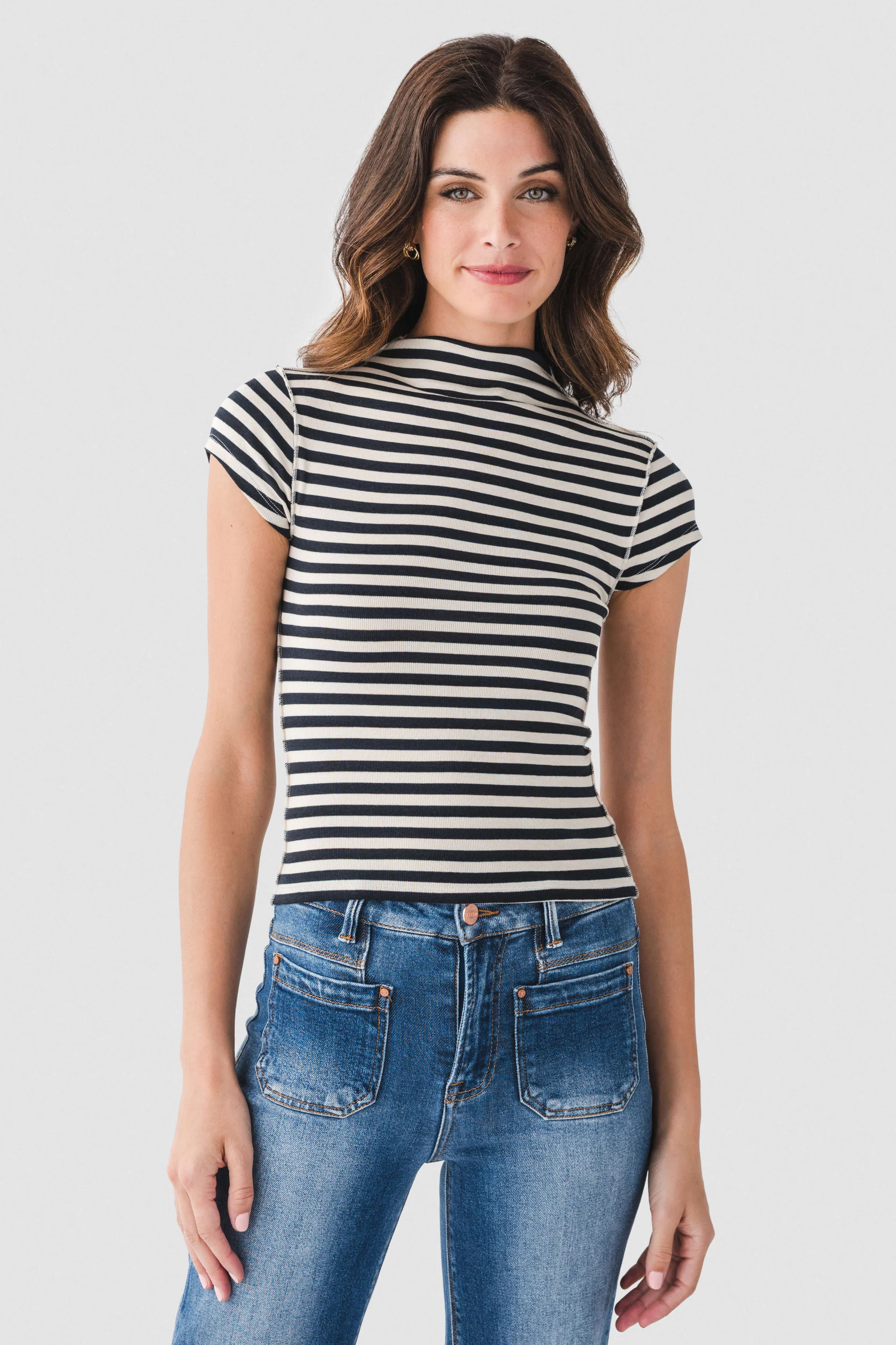 Free People Lola Stripe Tee | Social Threads