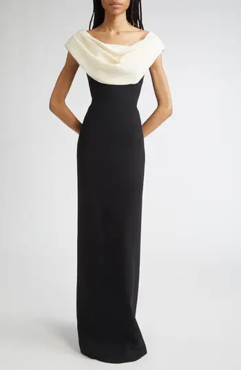 Lela Rose Cowl Neck Gown | Nordstrom | Nordstrom