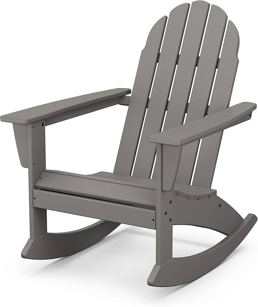 POLYWOOD® Vineyard Rocking Chair, Slate Grey | Amazon (US)