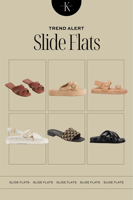 Trend alert: slide flats for your summer trips and European getaways where lots of walking and relaxing are involved! 

#LTKshoecrush #LTKtravel #LTKstyletip