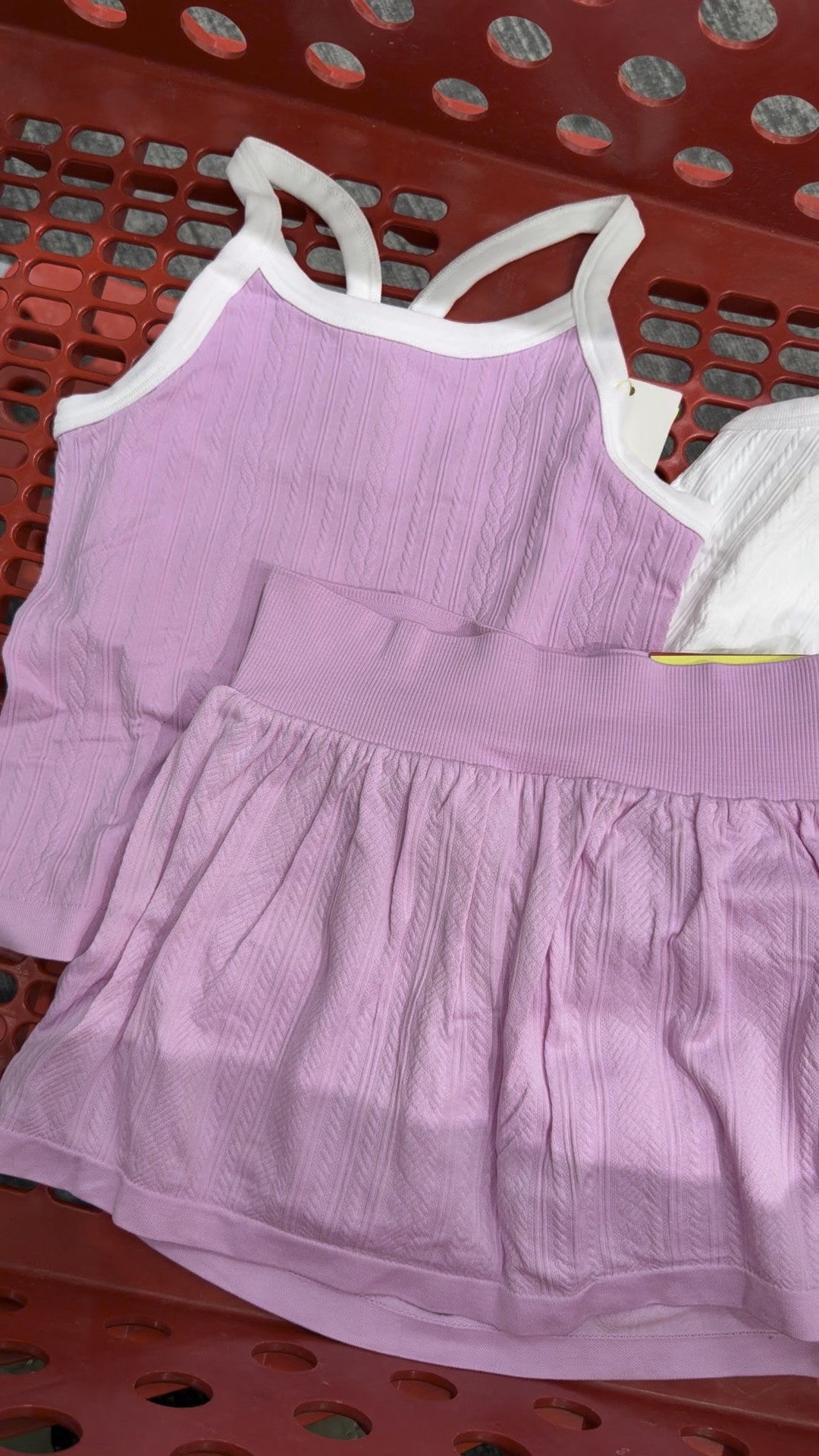 Oh em gee these new sets are too cute! The texture, the white trim and flowy skirt makes this set a 10/10

#LTKKids #LTKActive #LTKmomlife