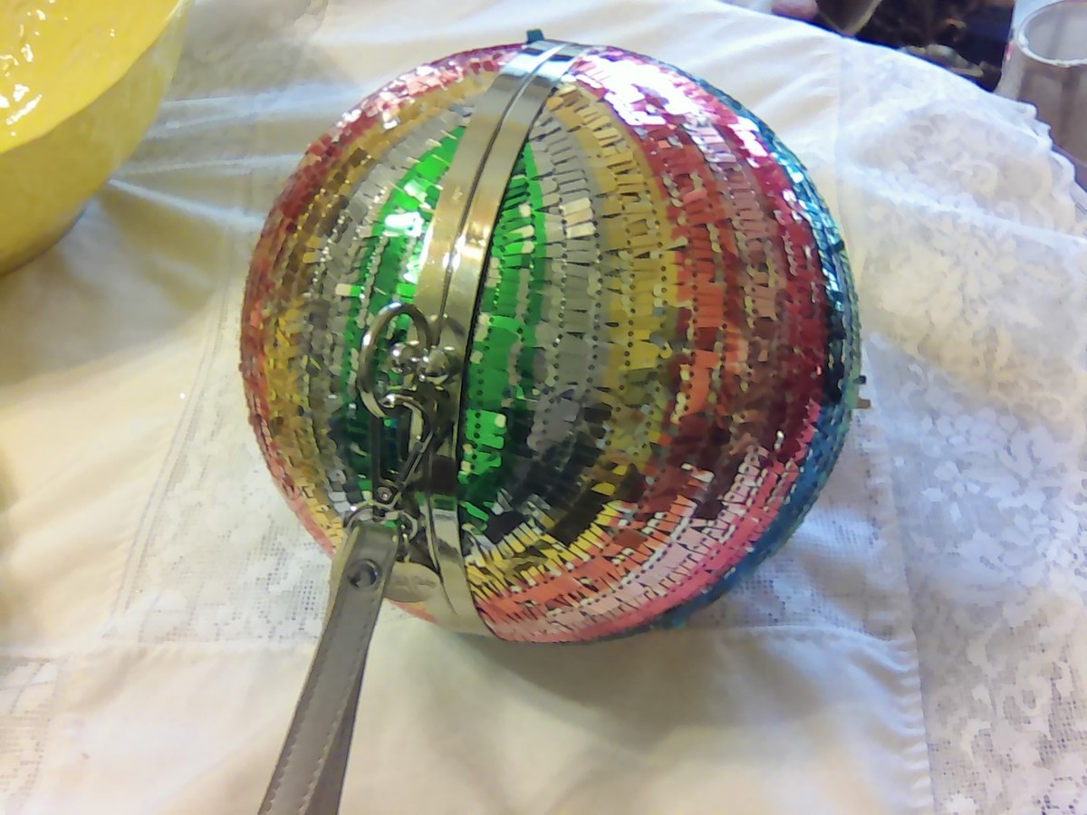 Packed Party Disco Ball Ladies Purse | eBay US